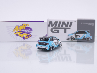 Preview: TSM MINI GT MGT01051-L # Fiat Abarth 595 LB Works X Abas Works " IZTK  " 1:64