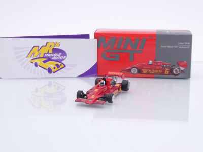 TSM Mini GT MGT00808-L # Lotus 78 F1 #6 Japan GP 1977 " Gunnar Nilsson " 1:64