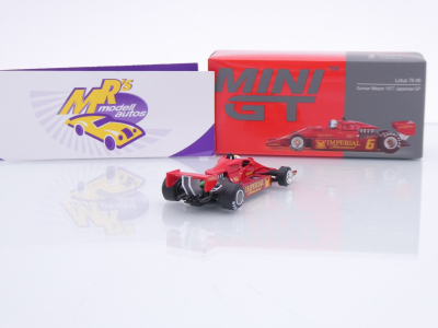 Preview: TSM Mini GT MGT00808-L # Lotus 78 F1 #6 Japan GP 1977 " Gunnar Nilsson " 1:64