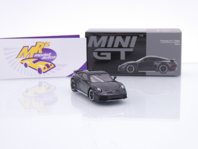 Preview: TSM MINI GT MGT00958-L # Porsche 911 (992) Dakar Baujahr 2023 LHD " schwarz " 1:64