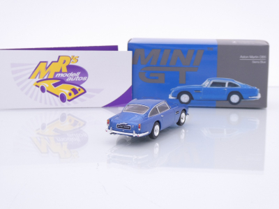 Preview: TSM MINI GT MGT00954-L # Aston Martin DB5 Baujahr 1965 LHD " Sierra Blue Metallic " 1:64