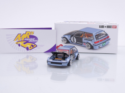 Preview: TSM MINI GT KHMG179 # Honda Civic EF VTEC #0 " Kaido House - Roulette V1 " 1:64
