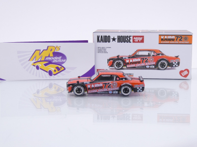 Preview: TSM MINI GT KHMG195 # Nissan Skyline 2000 GTR #72 " Kaido House Racing V1 " 1:64