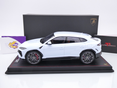Preview: MR Collection LAMBO061B # Lamborghini Urus SE SUV Baujahr 2024 " Bianco Sapphirus " 1:18