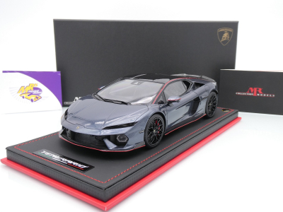 MR Collection LAMBO062SE2 # Lamborghini Temerario Baujahr 2024 " Grigio Cratos " 1:18