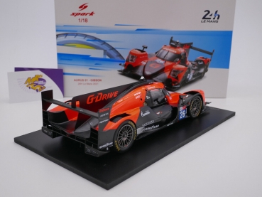 Preview: Spark 18S696 # Aurus 01 Sportwagen 24h. Le Mans 2021 " G-Drive Racing " 1:18 NEU