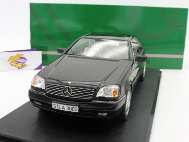 Preview: Cult CML079-2 # Mercedes Benz 600 SEC C140 Baujahr 1992 " schwarzmetallic " 1:18