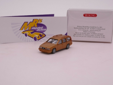 Wiking 0264 07 # Volvo 850 Kombi Baujahr 1993-1996 " saffron pearlmetallic " 1:87