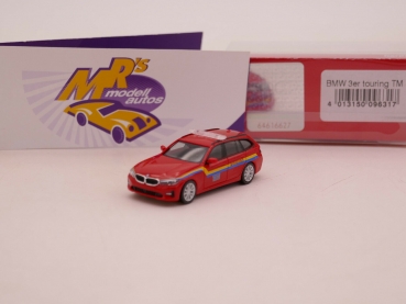 Herpa 096317 # BMW 3er Touring Einsatzfahrzeug " Feuerwehr TUM München " 1:87