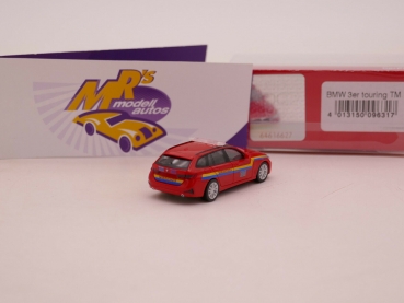 Preview: Herpa 096317 # BMW 3er Touring Einsatzfahrzeug " Feuerwehr TUM München " 1:87