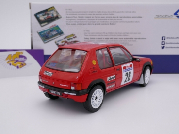 Preview: Solido S1801709 # Peugeot 205 Rallye Nr.26 Rallye Tour de Corse 1990 " Team Peugeot Talbot " 1:18