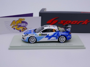 Preview: Spark S6577 # Alpine A110 Rally No.42 3rd RGT Rally Monte Carlo 2021 1:43