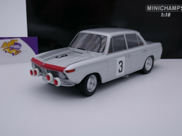 Minichamps 155652903 # BMW 1800 TISA 24h. Spa 1965 " Jacky Ickx - Glemser " 1:18