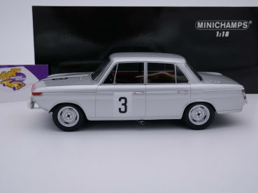Preview: Minichamps 155652903 # BMW 1800 TISA 24h. Spa 1965 " Jacky Ickx - Glemser " 1:18