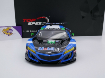 Preview: Top Speed TS0311 # Acura NSX GT3 Evo IMSA 24h. Daytona 2020 " Heinricher Racing " 1:18