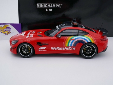 Preview: Minichamps 155036094 # Mercedes Benz AMG GTR " Formel 1 Safety Car 2020 " 1:18