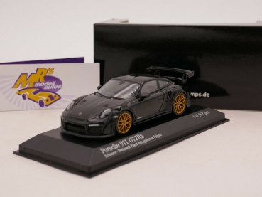 Minichamps 410067291 # Porsche 911 GT2 RS Weissach-Package Baujahr 2018 " schwarz " 1:43