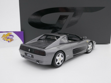 Preview: GT-Spirit GT332 # Ferrari 348 GTS Spyder Baujahr 1993 " grau metallic " 1:18