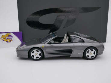 Preview: GT-Spirit GT332 # Ferrari 348 GTS Spyder Baujahr 1993 " grau metallic " 1:18