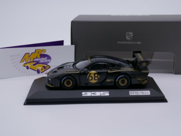 Preview: Minichamps WAP0209510MJPS # Porsche 935 Basis GT2 RS JPS " schwarz-gold " 1:43