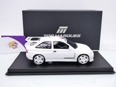 Preview: Top Marques TOP147A # Ford Escort RS Cosworth weiß #43 " Ken Block Hoonigan " 1:18