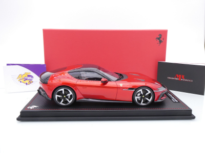 Preview: MR Collection FE043SE3 # Ferrari 12 Cilindri V12 Baujahr 2024 " Rosso Magma " 1:18