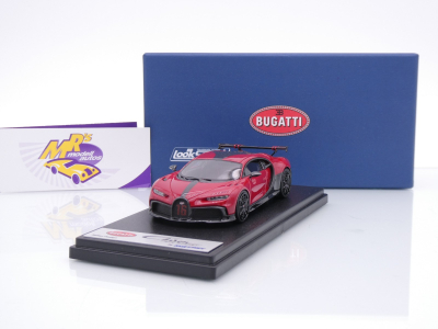 Look Smart LS520C # Bugatti Chiron Pur Sport Baujahr 2020 " Italian Red " 1:43