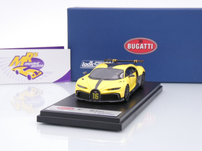 Look Smart LS520D # Bugatti Chiron Pur Sport Baujahr 2020 " Jaune Molsheim " 1:43