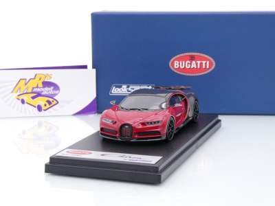Look Smart LS490A # Bugatti Chiron Sport Open Wing Baujahr 2020 " Italian Red " 1:43