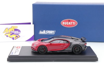 Preview: Look Smart LS490A # Bugatti Chiron Sport Open Wing Baujahr 2020 " Italian Red " 1:43