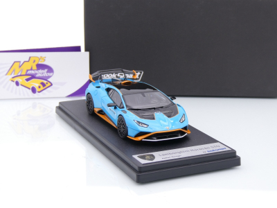 Preview: Look Smart LS523A # Lamborghini Huracan STO Baujahr 2024 " Blu Laufey  " 1:43