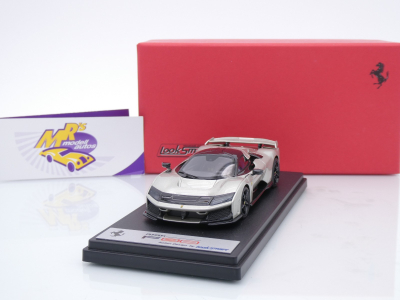 Look Smart LS559I # Ferrari F80 Hybrid Baujahr 2025 " Alluminio Lucido " 1:43
