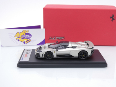 Preview: Look Smart LS559I # Ferrari F80 Hybrid Baujahr 2025 " Alluminio Lucido " 1:43