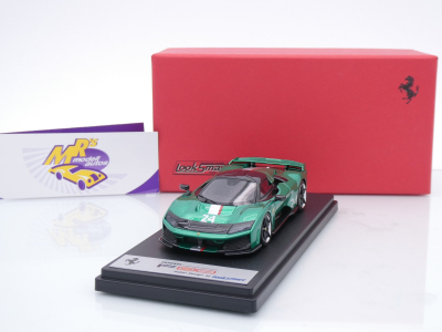 Look Smart LS559E # Ferrari F80 Hybrid Baujahr 2025 " Green Jewel Livery " 1:43