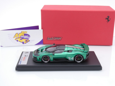 Preview: Look Smart LS559E # Ferrari F80 Hybrid Baujahr 2025 " Green Jewel Livery " 1:43