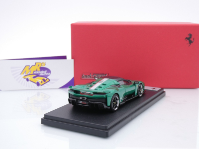 Preview: Look Smart LS559E # Ferrari F80 Hybrid Baujahr 2025 " Green Jewel Livery " 1:43