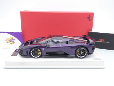 Preview: MR Collection FE045SE5 # Ferrari F80 Hybrid Baujahr 2025 " Viola Hong Kong " 1:18