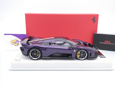 Preview: MR Collection FE045SE5 # Ferrari F80 Hybrid Baujahr 2025 " Viola Hong Kong " 1:18