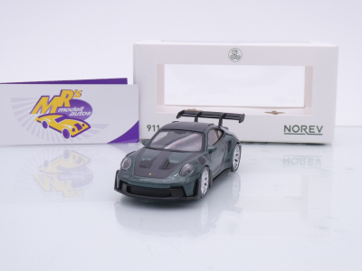 Norev 750069 # Porsche 911 (992) GT3 RS Baujahr 2022 " dunkelgrünmetallic " 1:43