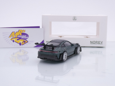 Preview: Norev 750069 # Porsche 911 (992) GT3 RS Baujahr 2022 " dunkelgrünmetallic " 1:43