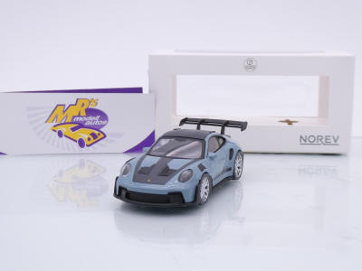 Norev 750068 # Porsche 911 (992) GT3 RS Baujahr 2022 " pastelblau-schwarz " 1:43