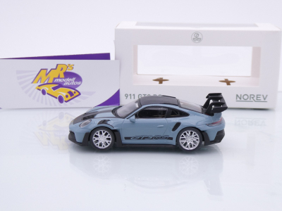 Preview: Norev 750068 # Porsche 911 (992) GT3 RS Baujahr 2022 " pastelblau-schwarz " 1:43