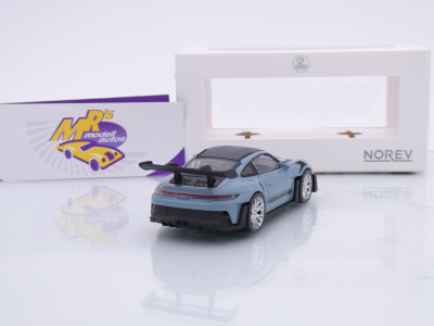 Preview: Norev 750068 # Porsche 911 (992) GT3 RS Baujahr 2022 " pastelblau-schwarz " 1:43