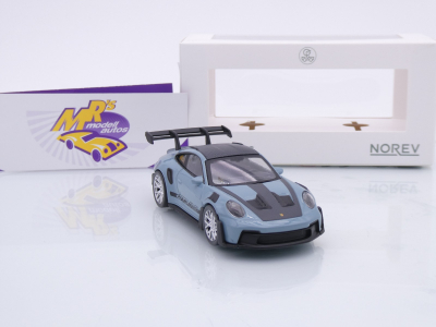 Preview: Norev 750068 # Porsche 911 (992) GT3 RS Baujahr 2022 " pastelblau-schwarz " 1:43