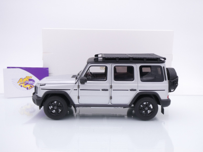 Preview: Norev 183030 # Mercedes-Benz G-Klasse Professional Baujahr 2024 " Irdiumsilber " 1:18