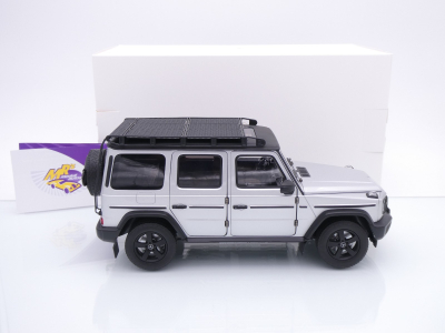 Preview: Norev 183030 # Mercedes-Benz G-Klasse Professional Baujahr 2024 " Irdiumsilber " 1:18