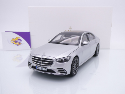 Norev 183805 # Mercedes-Benz S-Klasse S350 AMG Baujahr 2021 " silbermetallic " 1:18