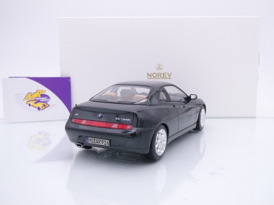 Preview: Norev 187842 # Alfa Romeo GTV Coupe Baujahr 1999 " Coventry Green Metallic " 1:18