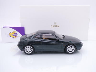 Preview: Norev 187842 # Alfa Romeo GTV Coupe Baujahr 1999 " Coventry Green Metallic " 1:18