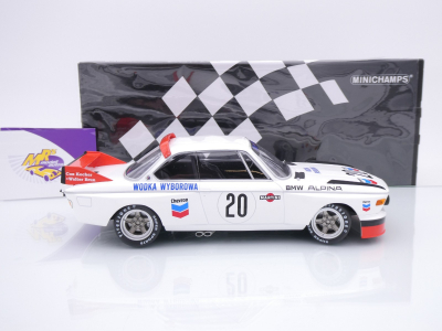 Preview: Minichamps 155732620 # BMW Alpina 3.0 CSL #20 24h Spa 1973 " Brun Kocher " 1:18
